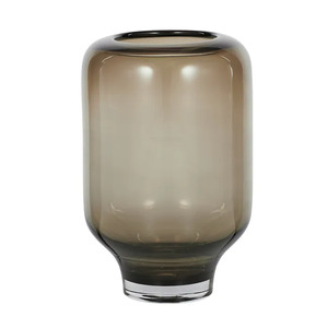 Bellona Glass Vase 17x28cm Almond - BULK ITEM