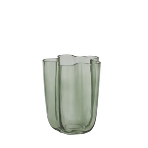 Miranda Glass Vase 15x20cm Mint - BULK ITEM