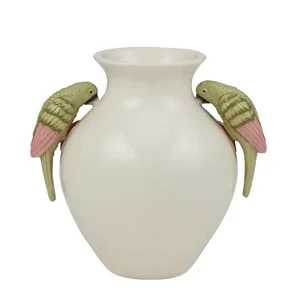 Macaw Ceramic Vase 19x15x18.5cm Multi