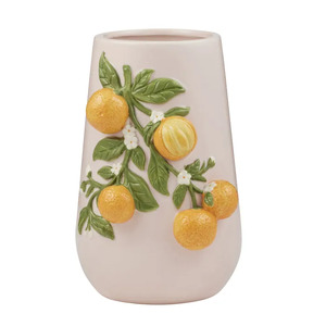 Arancia Ceramic Vase 18x26cm Pink/Orange