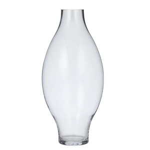 Grande Glass Balloon Vase 28x60cm Clear