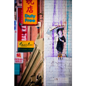Chinatown Doll, Melbourne 30x40cm