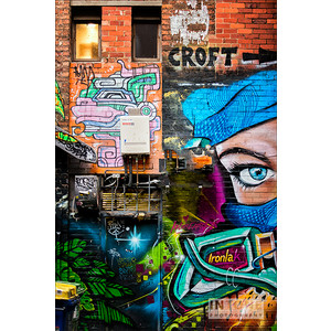 Croft Alley, Melbourne 30x40cm 