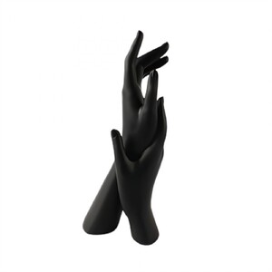 Resin Black hand Ornaments 16.5x11x34.5cm - BULK ITEM