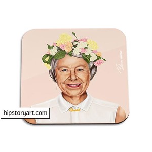 Queen E II Coaster - Sold Individually