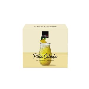 Piña Colada Glass Set/4 500ml - CLICK & COLLECT ONLY