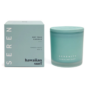 Coloured Core Soy Wax Candle-Hawaiian Surf