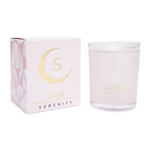 Crystal 10oz glass - Love Rose Quartz