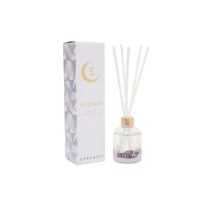 Crystal 150ml diffuser - D-Stress Amethyst