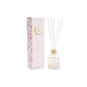 Crystal 150ml diffuser  - Love Rose Quartz