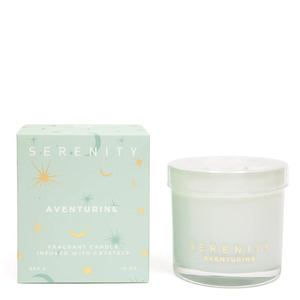 Crystal 300g Candle-Aventurine