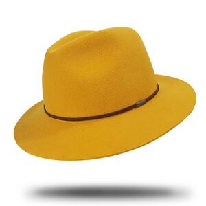 Mustard Fedora - One Size