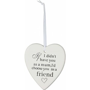 Hanging Heart Mum Friend