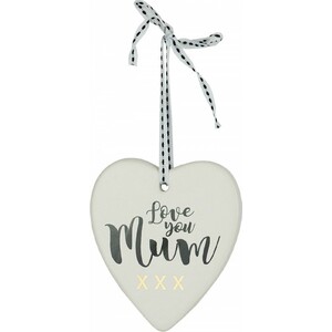 Hanging Heart Love Mum