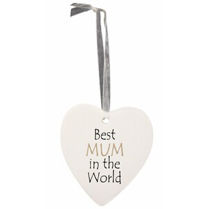 Hanging Heart Mum World
