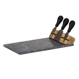 Coleman Marble Magnet Cheese 4pce 30cm