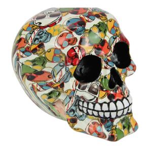 12cm Skull with Sunglass Prints