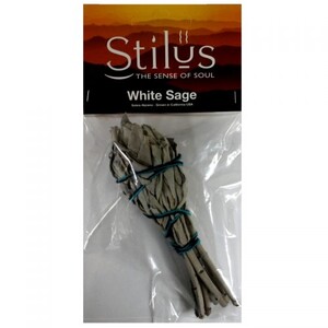 White Sage Smudge Stick 10cm - Made in the USA