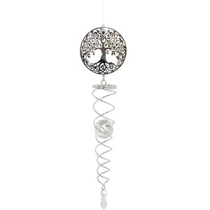 56cm Tree of Life Crystal Vortex Spiral Spinner