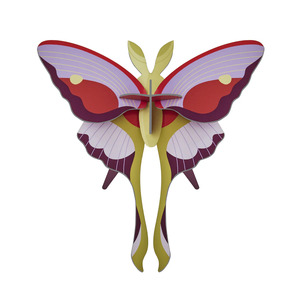 Studio  Roof:  Wall  Art  Butterflies  (B7)  -  Lilac Comet Butterfly