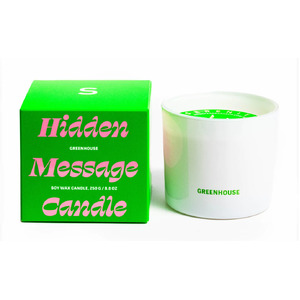 Hidden Message - Greenhouse 250g Candle