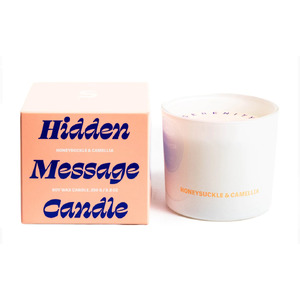 Hidden Message - Honeysuckle & Camellia 250g Candle