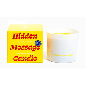 Hidden Message - Lemongrass Verbena 250g Candle