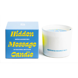 Hidden Message - Matcha & Coconut Milk 250g Candle