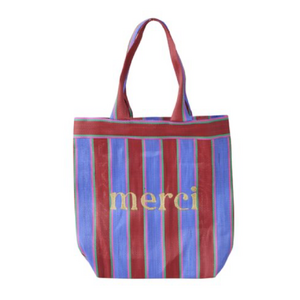 Merci Recycled Tote 38x10x40cm Multi