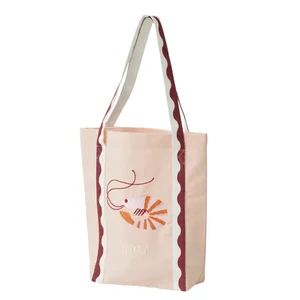 G'day Cotton Embroidered Tote 38x36cm