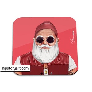 Santa Claus Coaster - Sold Individually