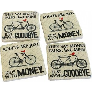Coasters bicycle money