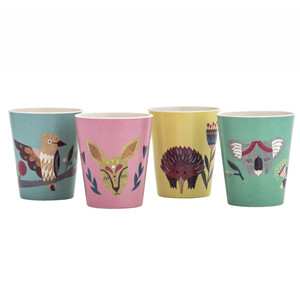 Native Friends B'boo Fibre Cup Set/4
