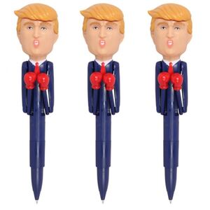 20cm donald trump boxing talking pen in display