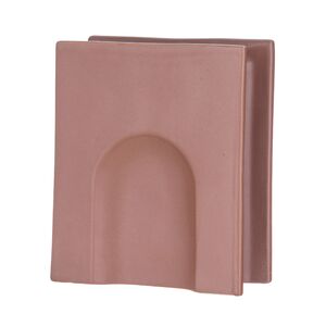 Terracotta Arco Vessel 18x9x22cm Mat