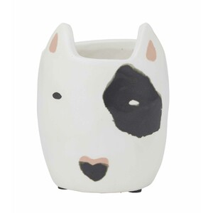 Rufus Dog Pot 9.5x12cm Mul