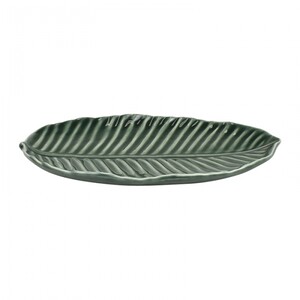 19.5x12.5x5cm CERAMIC LEAF SERVE PLATTER