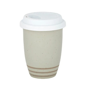Carlin Travel Mug 370ml 9x11.5cm Ivory
