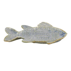 Rivage Ceramic Fish Dish 16x10cm Blue