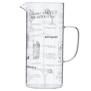 Make Me A Cocktail Glass Jug 11x25cm - BULK ITEM