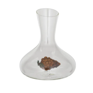 Grape Glass Wine Decanter 1L 22x25cm