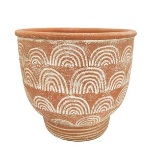 Medium Nia Terracotta Rainbow Planter