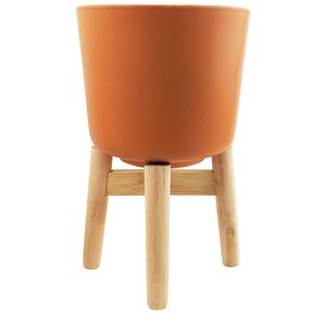 Ainsley Planter with Legs Peach Lg 32cm