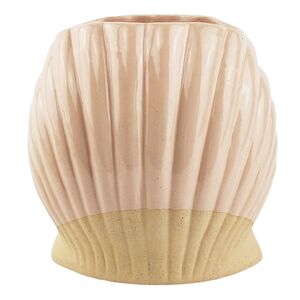 Clam Shell Planter Pink 17cm 