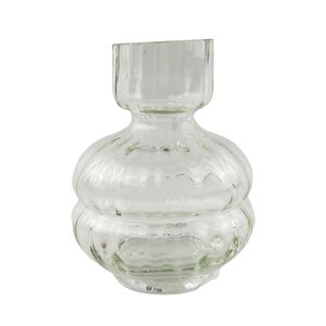 Tommy Squat Glass Vase Clear Sm 15cm