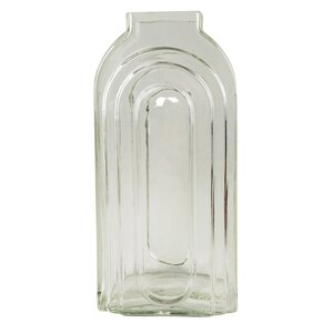 Tommy Tall Glass Vase Clear Lg 27cm