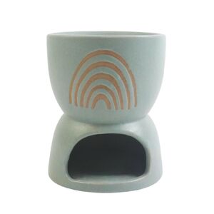 Shae Rainbow Oil Burner Blue 11cm