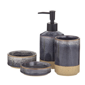 Becket Bathroom Set 4pce Grey