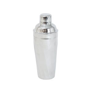 Moore s/s diagonal swirl cocktail shaker