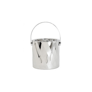 Moore s/s diagonal swirl ice bucket